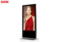 Indoor Free Standing Kiosk Interactive Touch Screen High Brightnese For Shopping Street