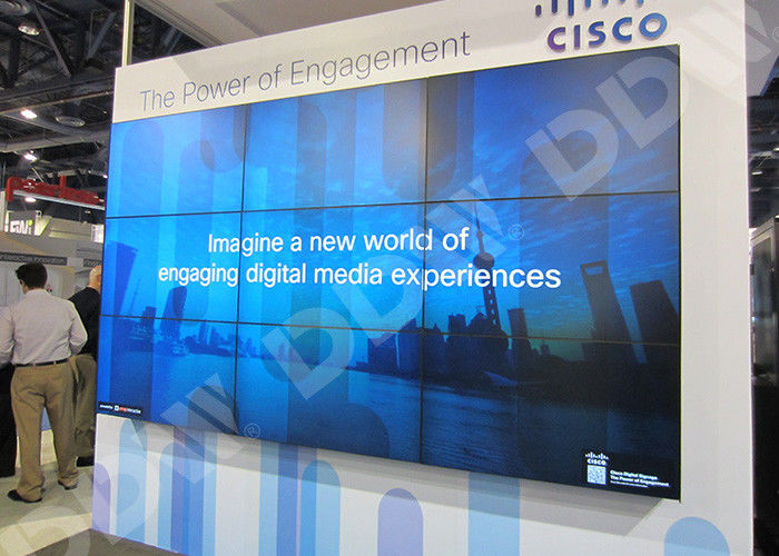 multi screen display wall 7 7 mm seamless video wall 3x2 for show multi screen display