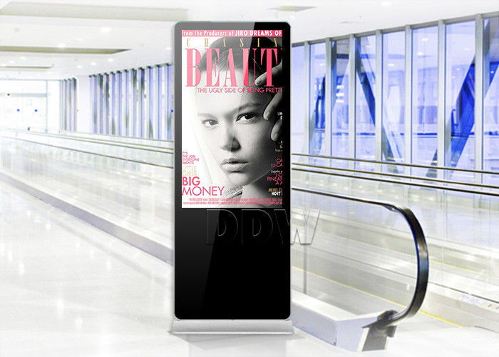 46” Totem Interactive Lcd Digital Signage Support Wifi / 3G / LAN Network Display DDW-AD4601SN