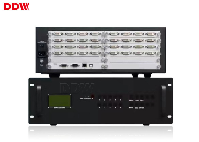 Led video wall Controller 2x 4k video wall processor DVI / VGA / YPbPr / AV interface DDW-VPH1515