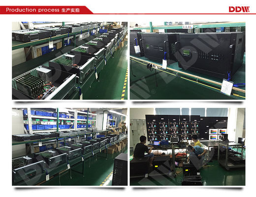 ISO9001 LCD Video Wall Controller 1920 X 1200 4K Input Output Pure Hardware DDW-VPH0507
