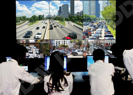 Multi Monitor Control Room Video Wall 55 Inch RS232 Control Surface DDW-LW550HN16