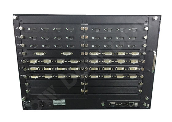 16 int 16 out ISO9001 IP Customized APP remote control DIY Video Wall Controller for advertising lcd display DDW-VPH1616