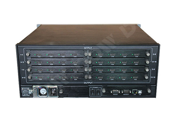 16 int 16 out ISO9001 IP Customized APP remote control DIY Video Wall Controller for advertising lcd display DDW-VPH1616