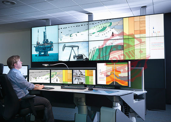 55 inch Wide screen commercial operation center videowall displays  DVI VGA Signal interface DDW-LW550HN14