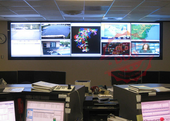 1920 x 1080 multi monitor wall control room video wall 3500 : 1 Contrast 178° Viewing Angle DDW-LW550HN16