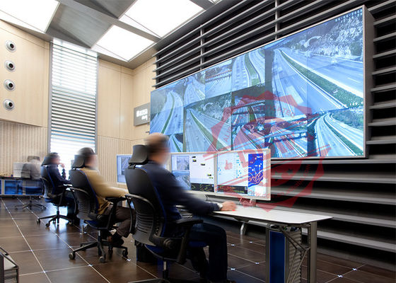 2X3 Control Room Video Wall 55'' 3.5mm Samsung Display  VGA 1080P 700 Nits