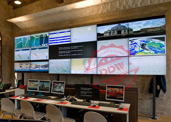 1.7mm 700 nits samsung video wall 55 super narrow bezel monitor for Rental DDW-LW550HN14