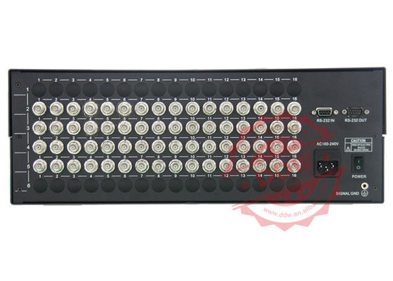 Planar video wall controller , indoor display Video Wall Scaler aluminum brushed frame