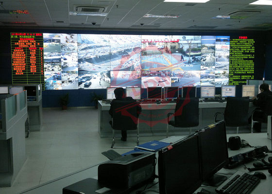 2X3 Control Room Video Wall 55'' 3.5mm Samsung Display  VGA 1080P 700 Nits