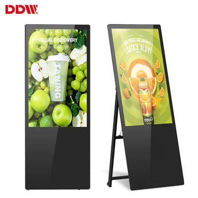 Portable digital poster lcd signage android kiosk smart advertising players screen board digital signage and displays
