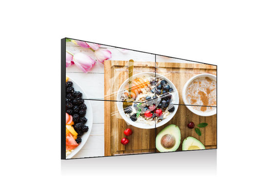 Super Thin Bezel 3.5mm Samsung Control Room Video Wall Monitor 55 Inch High Resolution