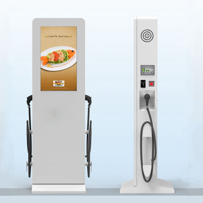 55 inch 500 nits Outdoor Electrical Vehicle Quick Charge Stations Lcd Advertising Player Bms Power Source DDW-AD5501S