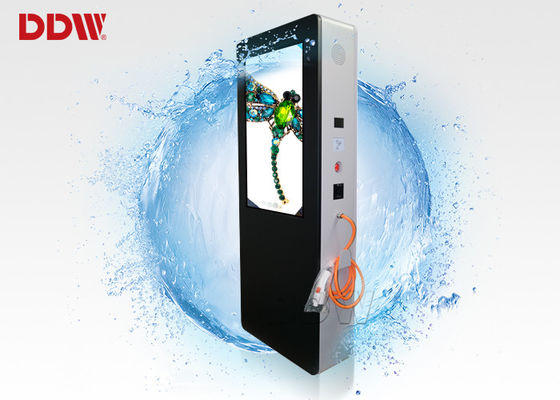 65 Inch outdoor ISO9001 Customized Color Smart Digital Signage Charge Pile For Energy - Car 2500nits DDW-AD6501S