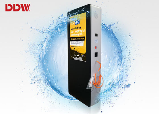 65 Inch outdoor ISO9001 Customized Color Smart Digital Signage Charge Pile For Energy - Car 2500nits DDW-AD6501S