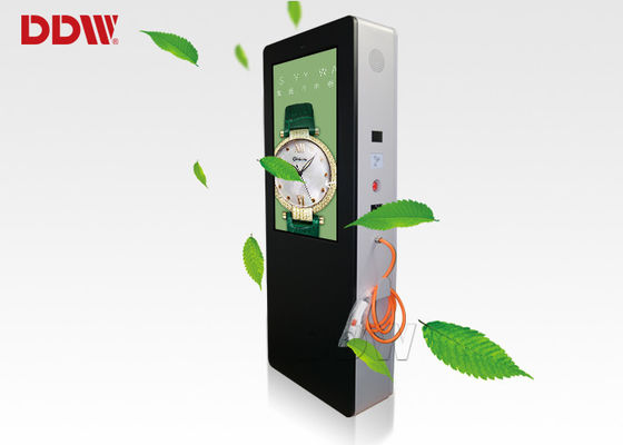 500 Nits Screen Electric Car Power Stations Digital Signage1920x1080 ISO900 Multiple Charge Interface DDW-AD4901SNOC