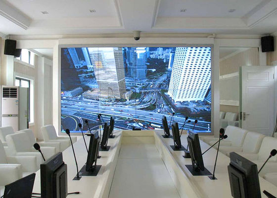 500nits bright sign LG video wall 4x4 multi display indoor led video wall solution 3.5mm