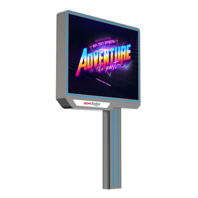 Full Color High end design p6 steel waterproof digital display outdoor led billboards