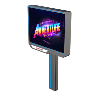 Full Color High end design p6 steel waterproof digital display outdoor led billboards