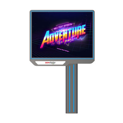 Full Color High end design p6 steel waterproof digital display outdoor led billboards