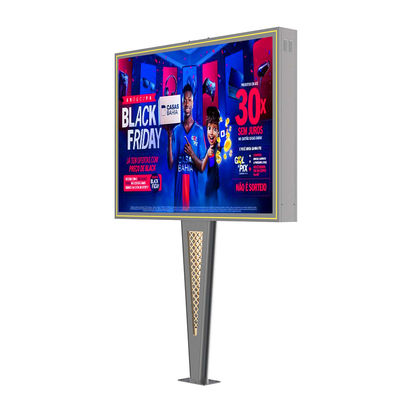Custom high end design p6 8000nits steel waterproof IP65 digital outdoor led billboard for advertising