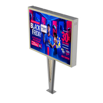 Custom high end design p6 8000nits steel waterproof IP65 digital outdoor led billboard for advertising