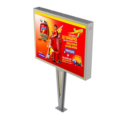 High brightness 8000nits IP65 p6 led digital double sided display screen billboard outdoor advertising