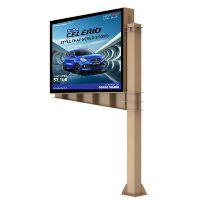 Easy installation 8000nits IP65 p6 digital display led screen billboard outdoor advertising