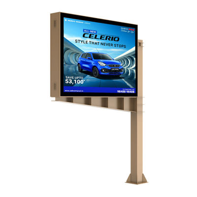Easy installation 8000nits IP65 p6 digital display led screen billboard outdoor advertising
