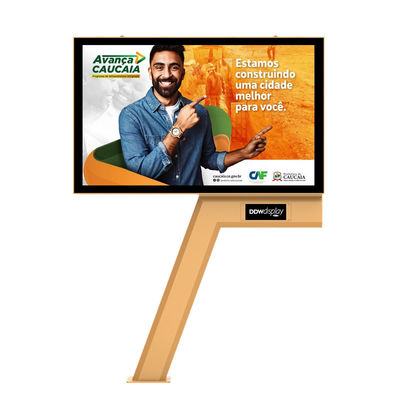 High end design 8000nits p6 Front IP65 steel led screen waterproof billboard outdoor advertising