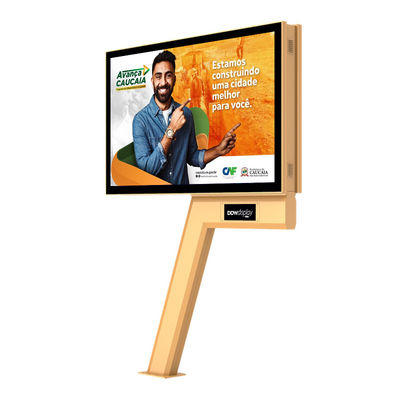 High end design 8000nits p6 Front IP65 steel led screen waterproof billboard outdoor advertising