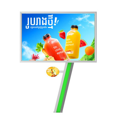 High brightness digital display 8000nits IP65 P6 waterproof outdoor advertising led billboards