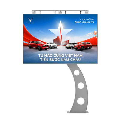 P6 8000nits steel IP65 waterproof digital electronic outdoor advertising led billboards