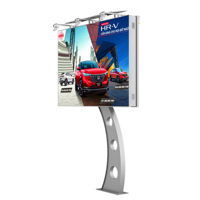 High brightness 8000nits IP65 p6 led digital double sided display screen billboard outdoor advertising led video wall