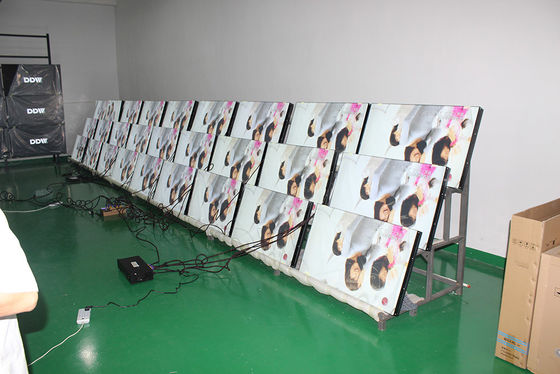 FCC LG 55 Inch LCD Video Wall Super Narrow Bezel IPS Screen Signal Support