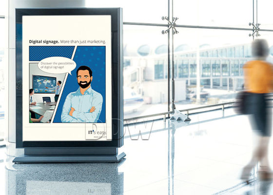 Industry Version Lcd Digital Signage 1920x1080 DDW-AD8201SN For Big Department Store