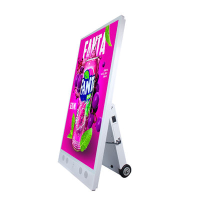 55 inch Outdoor Digital Signage Portable Battery and LCD Advertising Display Screens for Outdoor Advertising Campaigns