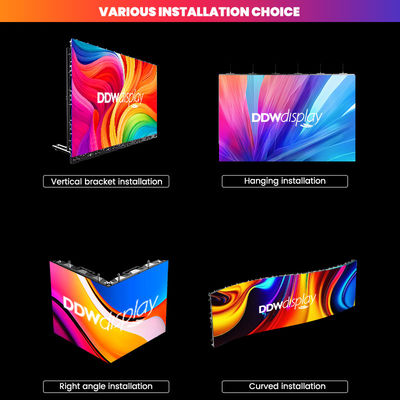 Professional Stage Rental LED Display for Performance 160/160° Viewing Angle and 5000:1 Contrast Ratio