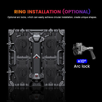 Professional Stage Rental LED Display for Performance 160/160° Viewing Angle and 5000:1 Contrast Ratio