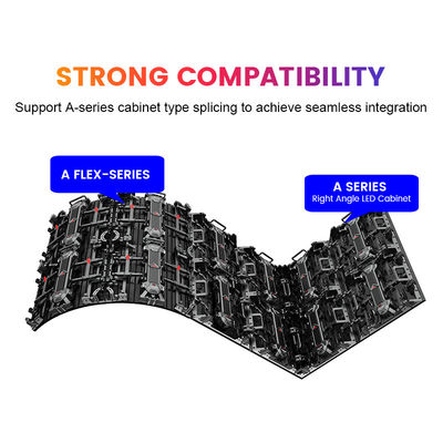 Stage Rental LED Display P3.91 Indoor SMD2020 700 nits 500*500 Die-casting Aluminum 14Bit 60Hz/50Hz 3840 1/16s AC100-240V 50/60