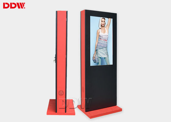 42'' Outdoor Digital Signage Display Kiosk Floor Stand Portrait 1920x1080 DW-AD4201SNO