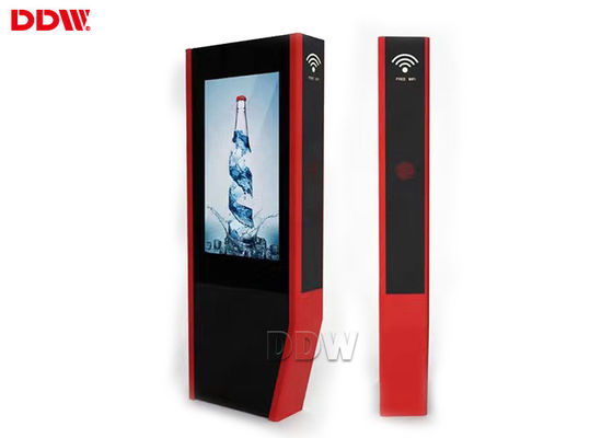 Floor Stand LED Digital Signage Outdoor Displays Touch Screen 42 Inch