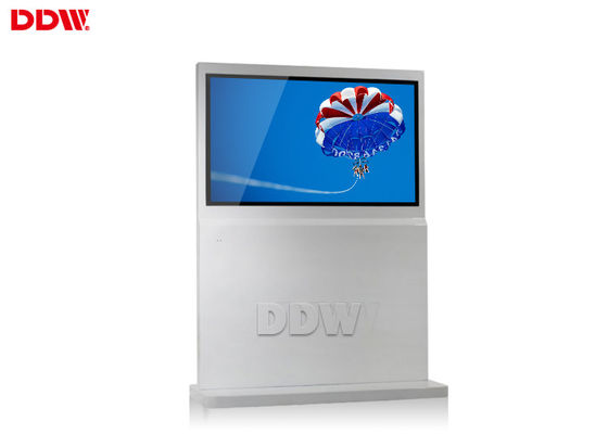 Indoor Free Standing Digital Signage software freeware 65” LCD display 500cd / m2 DDW-AD6501S