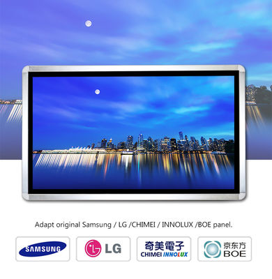 Wall Mounted Digital Signage Kiosk 98'' Sunlight Readable Screen DDW-AD9801W  VGA Input