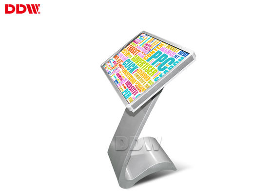 Advanced IR tech capacitive touch screen digital signage monitor  interactive kiosk displays No Noise DDW-AD4701TK