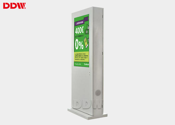 FCC / RoHS Digital Signage Screens Digital Sign Boards 700Nits Brightness