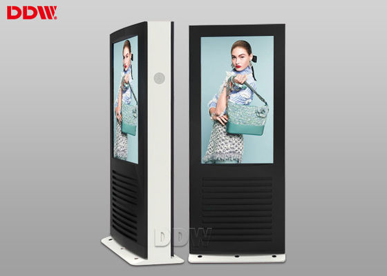 Wifi / 3G 55'' Digital Signage Display Touch Screen High Brightness 2000nits