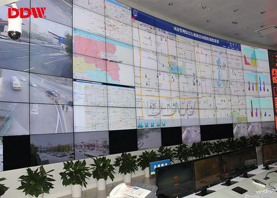 500nits brightness round videowall 46 inch samsung lcd panels for shopping center