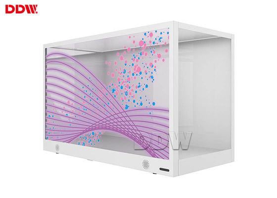 High quality 32 inch transparent digital signage transparent lcd monitor for retail store