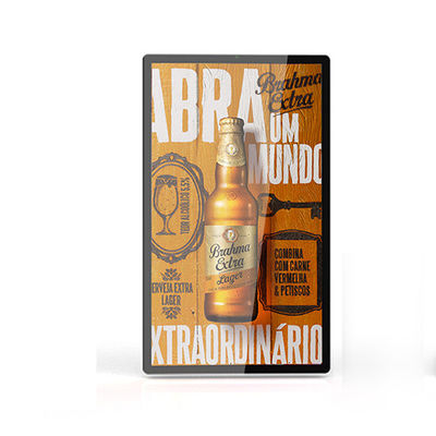 3500 Nits IP66 3840*2160 Wall Mounted Lcd Signage